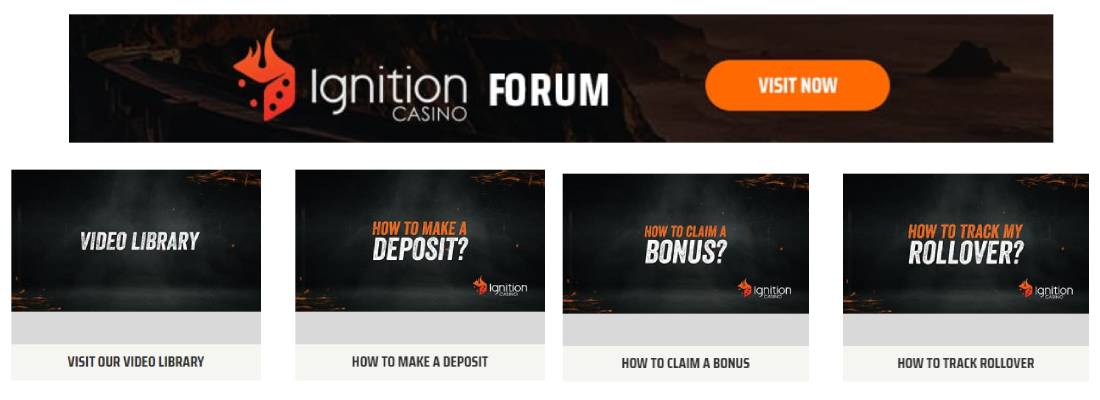 Casino Ignition Help Center